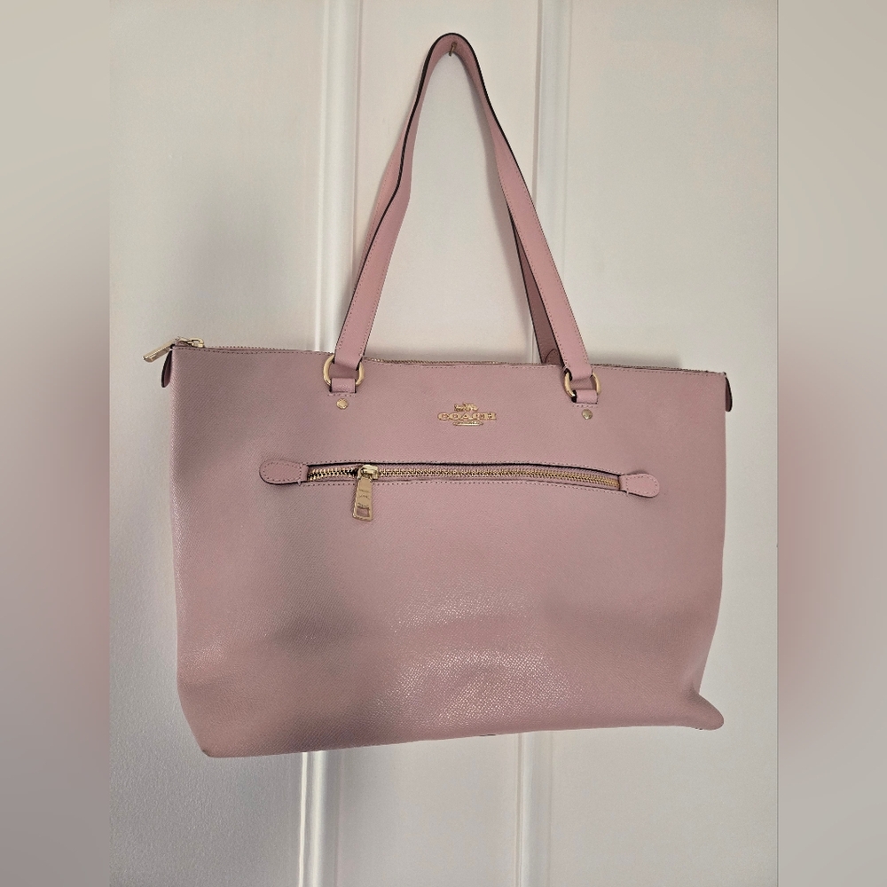 Pink Coach Tote